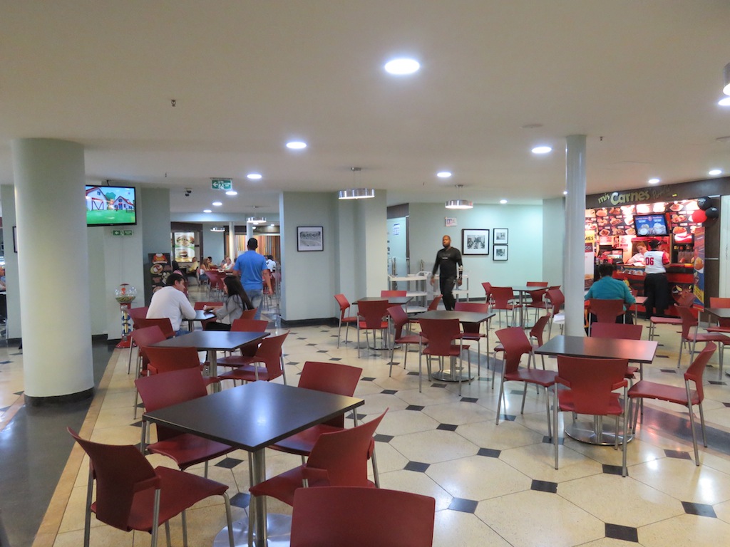 Food court The food court in the hotel