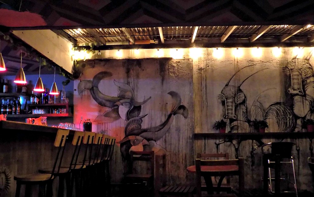 One of the spaces inside Sindominio.