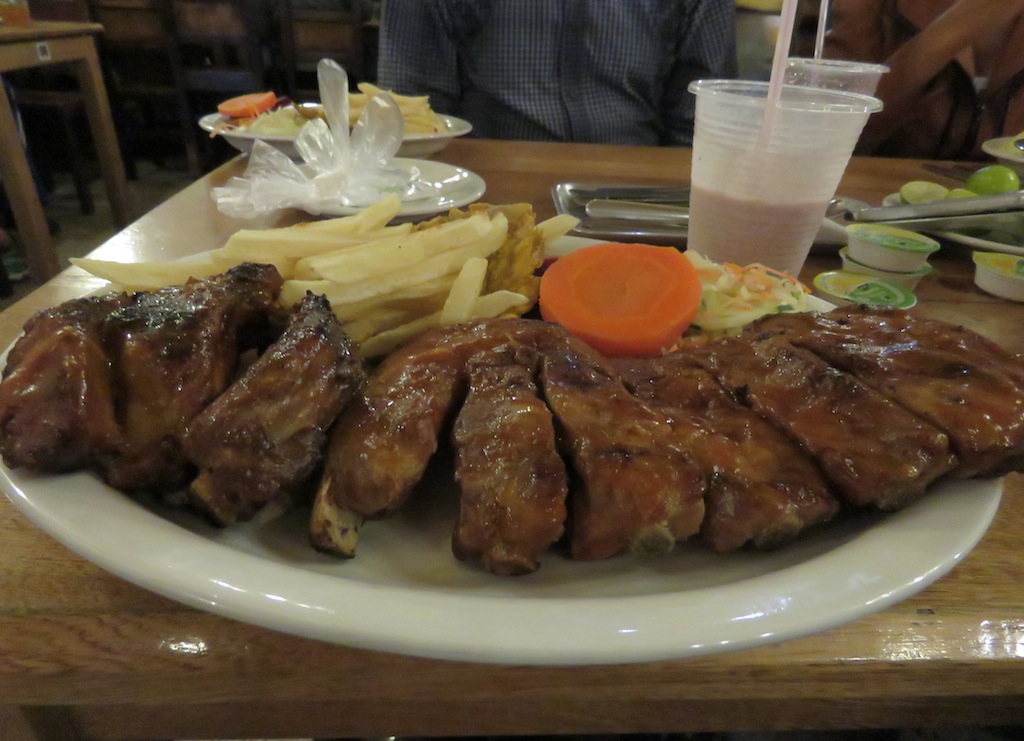 The BBQ ribs