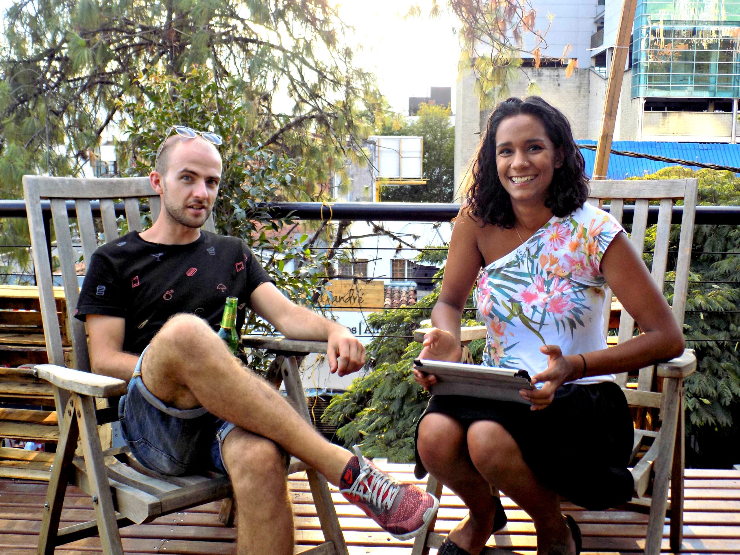 Mala and Al, founders of Siembra Coworking.