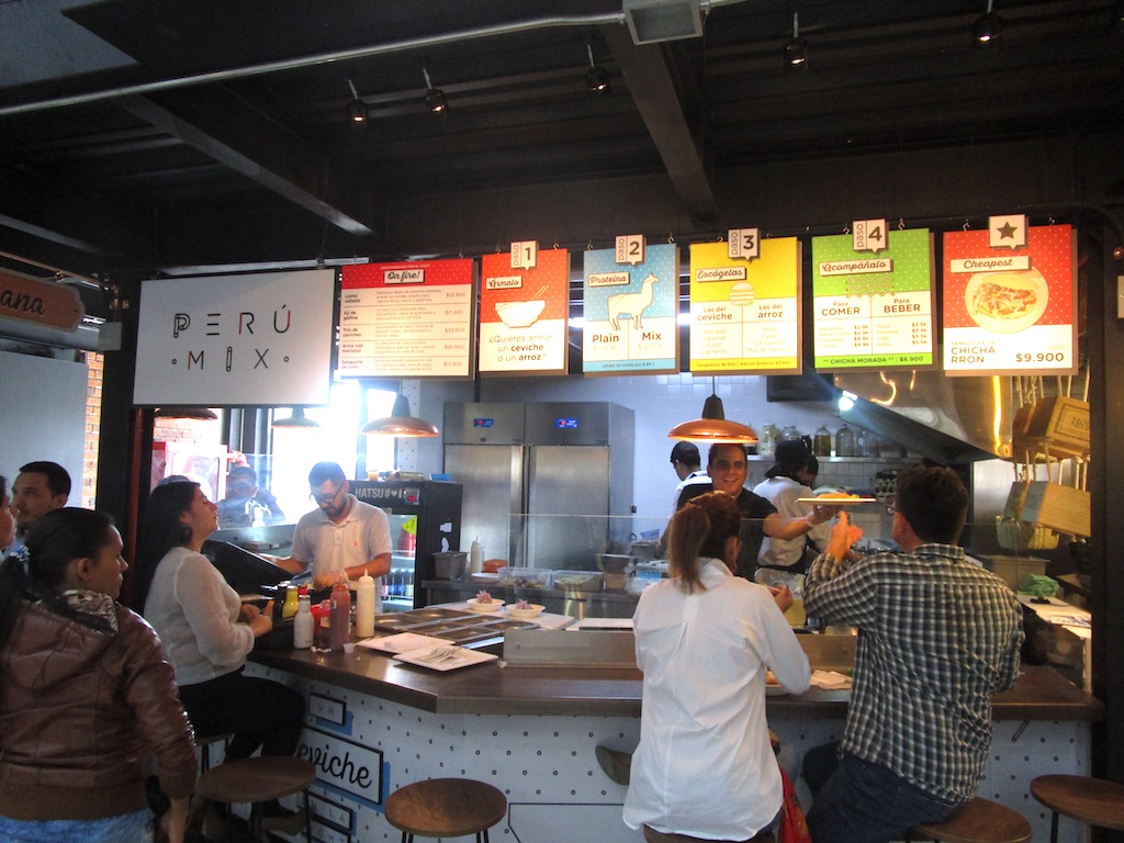 Peru Mix, one of the restaurants