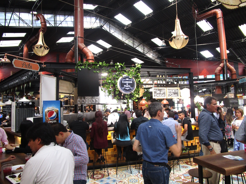 Inside Mercado del Rio
