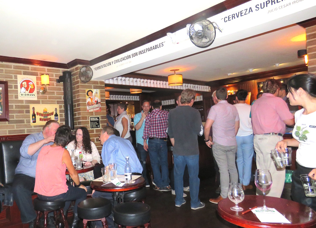 Our first Medellín Living Meetup at Bogotá Beer Company