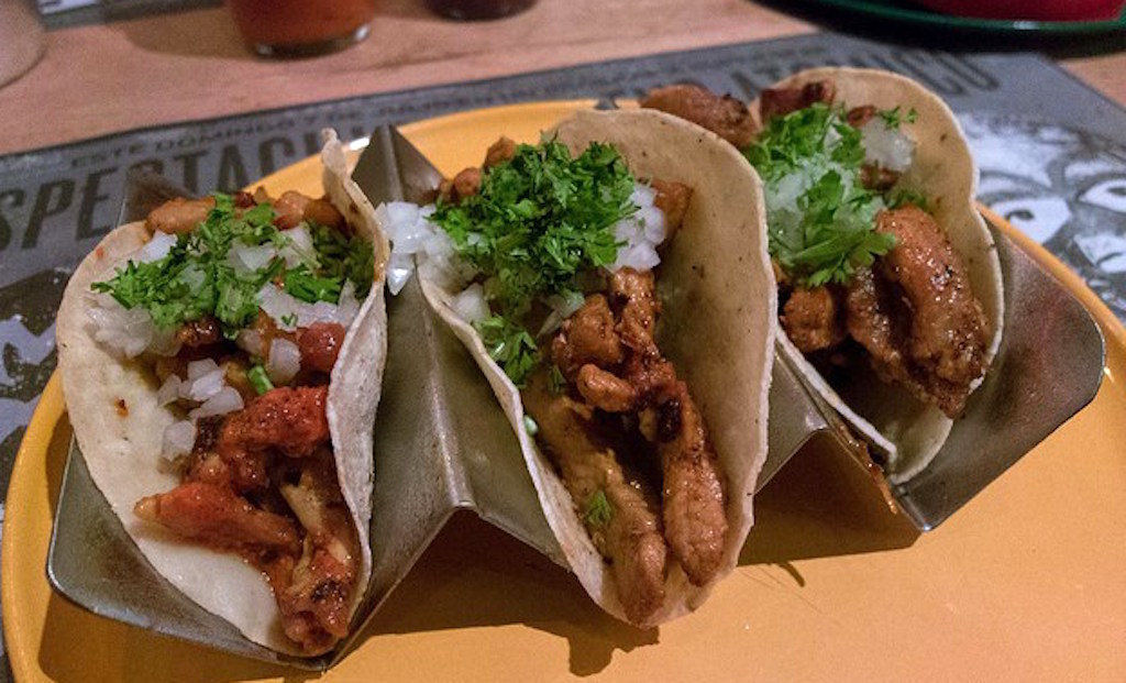 Cerdo al Pastor (pork tacos) at Tepito
