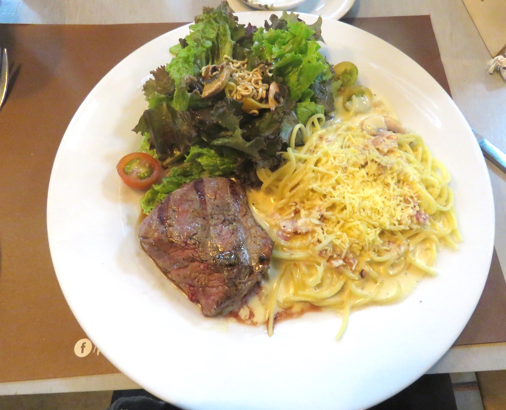 Baby beef con pasta