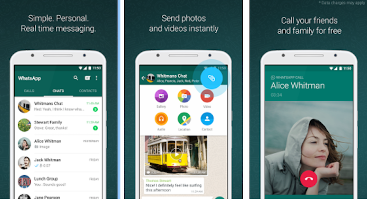 WhatsApp Messenger App, courtesy of WhatsApp