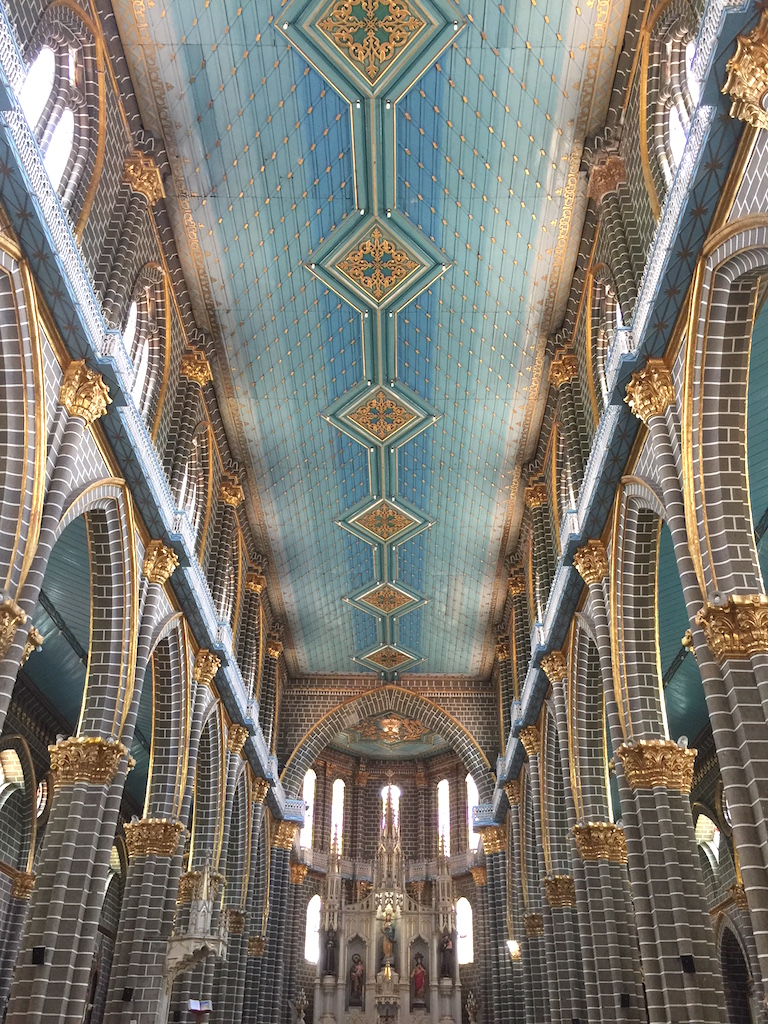 Interior de la Basílica Menor de la Inmaculada Concepción