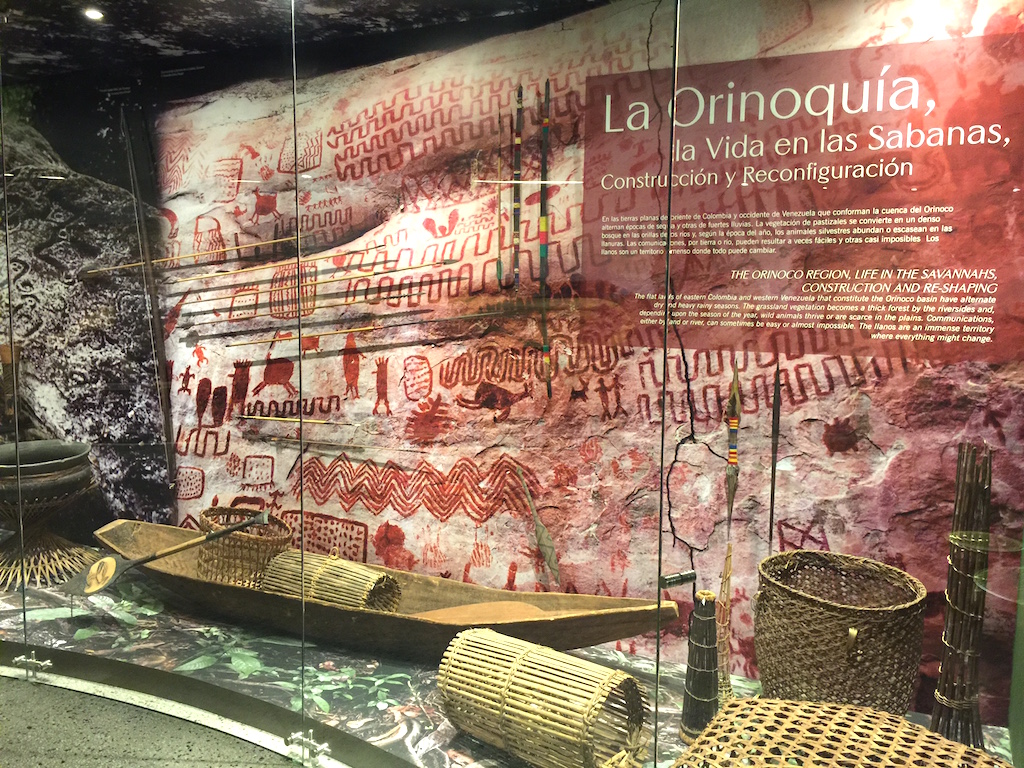 Third floor gallery devoted to Anthropology at MUUA