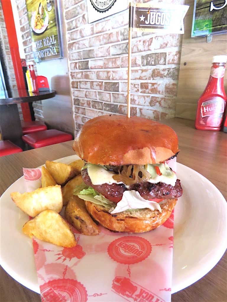 Medellin Burger Company's American burger