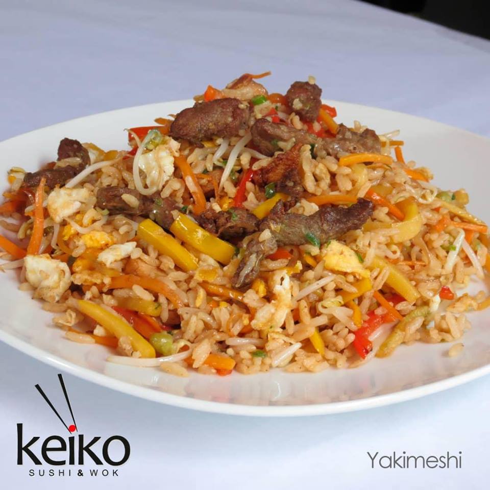 Keiko offers a few non-sushi options, such as delicious rice dishes