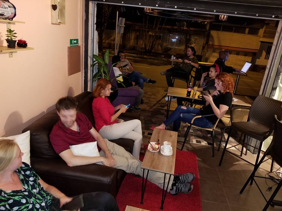 Comfortable, relaxing atmosphere at Sweet Georgia Cafe (photo courtesy of Sweet Georgia Cafe)
