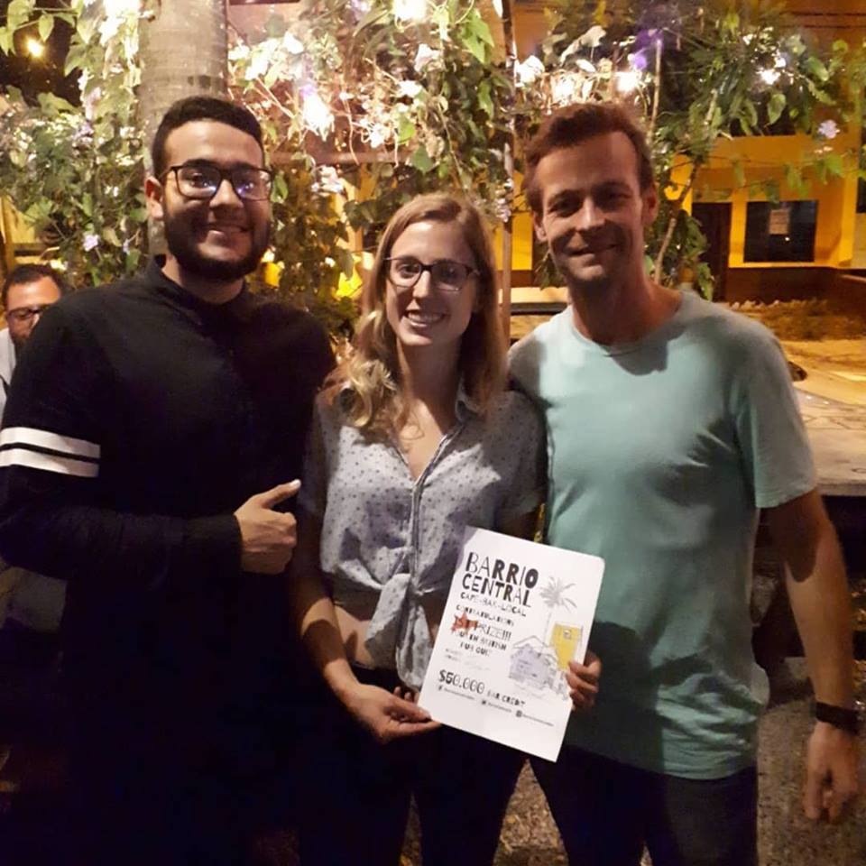 Craig with a pub quiz winner