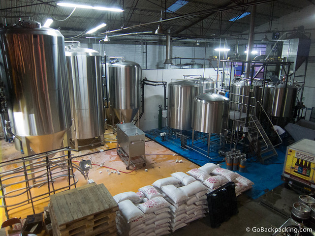 Facilities Las instalaciones de la cervecería