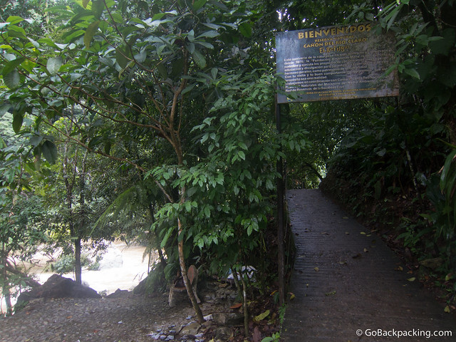 Path The path leading to our cabanas, and many points of interest along the river