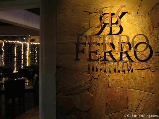 Ferro Entrance to Ferro