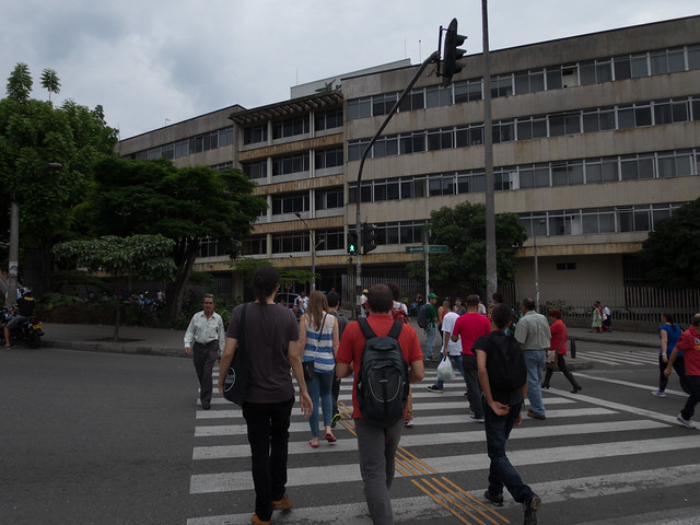 Crosswalk Electronic crosswalk signals are few and far between (photo: David Lee)
