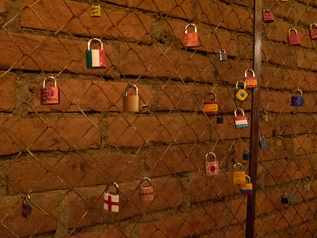 Locks of love Locks are available to purchase and decorate