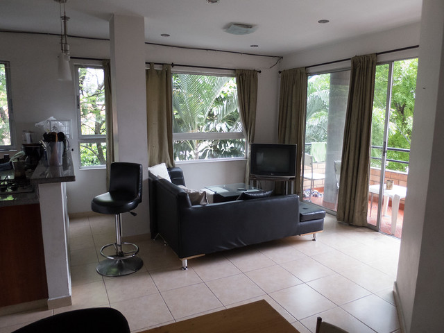 Living room Living room and balcony