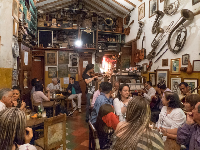 La Cabaña del Recuerdo Inside, it's small but cozy