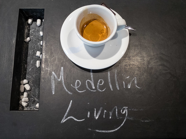 Having fun with the chalkboard coffee table