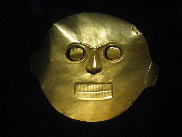 Gold Museum Mask at the Gold Museum