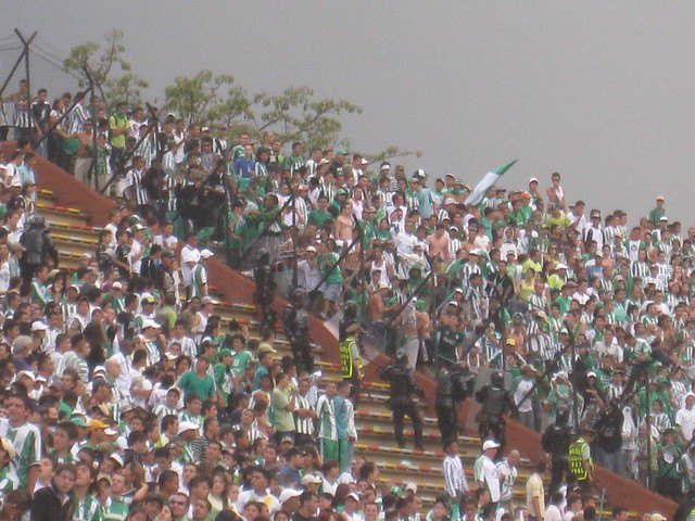 Police presence in the upper deck Police presence in the upper deck