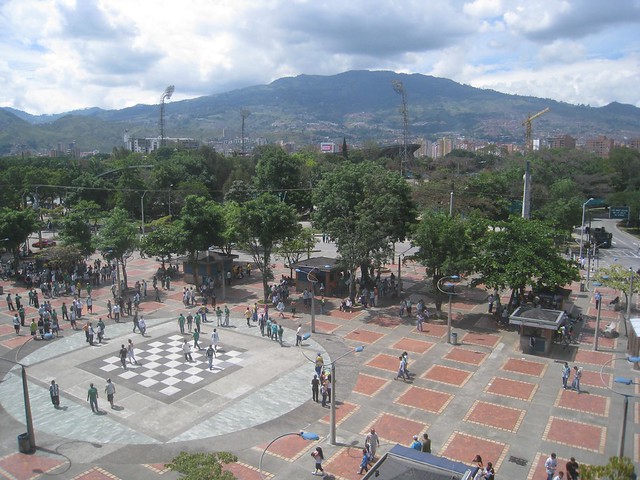 View toward Estadio from the metro station View toward Estadio from the metro station