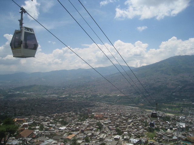 Medellín View of Medellín valley from Santo Domingo