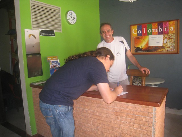 Martin signs his life away Martin signs his life away