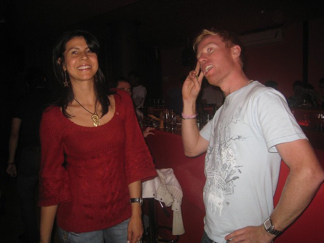 Clint entertains Mirian Clint entertains Mirian
