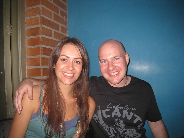 Lily and I at La Octava bar Lily and I at La Octava bar
