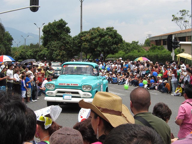 An old GMC truck.