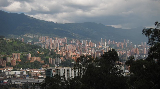 El Poblado visto desde Pueblito Paisa