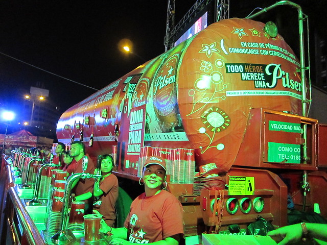 Pilsen beer truck Pilsen beer truck