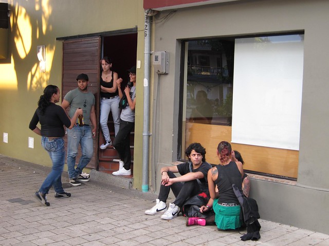 The nondescript entrance to Libido. The nondescript entrance to Libido.
