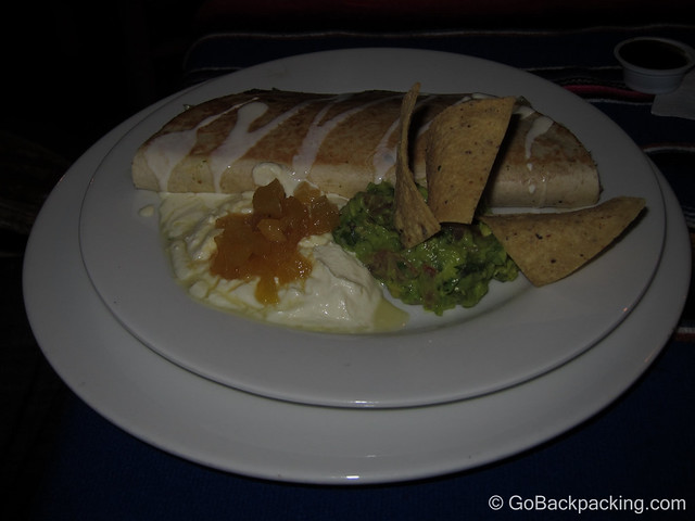 A big burrito A big burrito