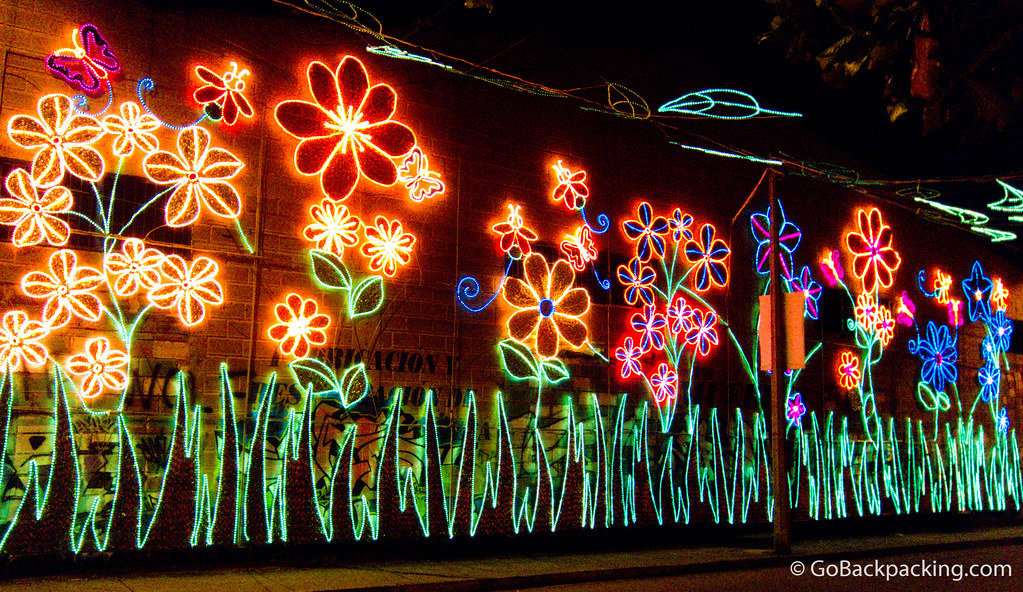 Luces navideñas en Envigado