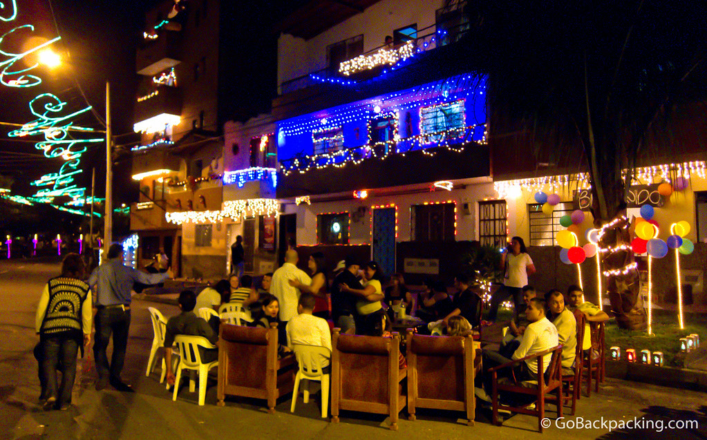 Fiesta callejera