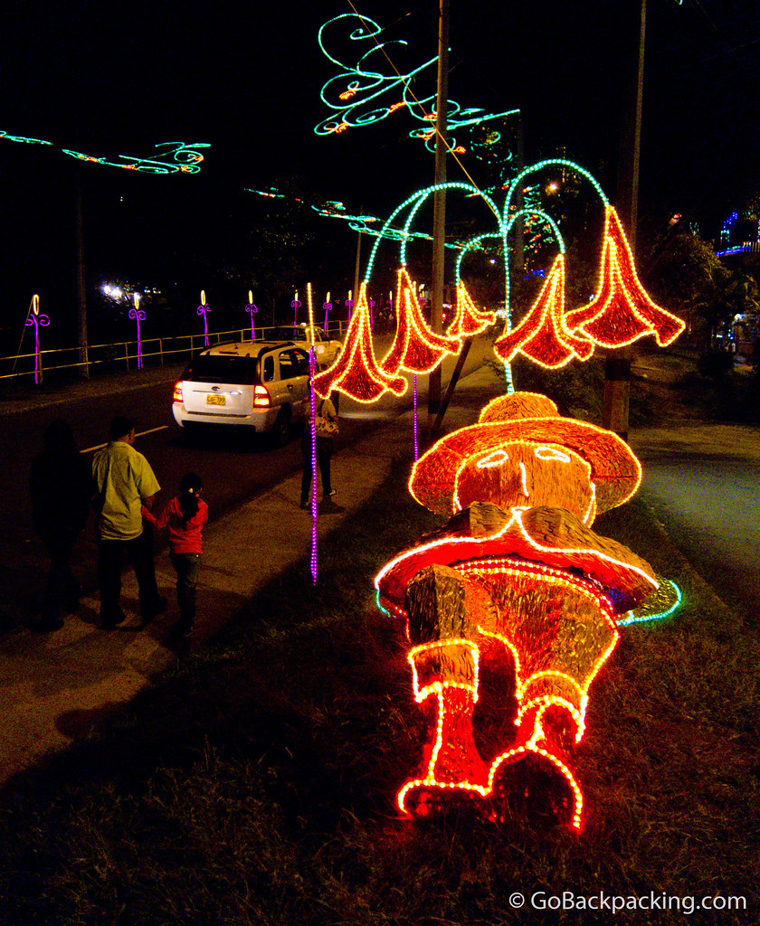 Luces de Navidad en Envigado