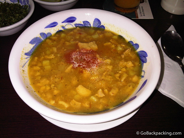 Mondongo soup Mondongo soup