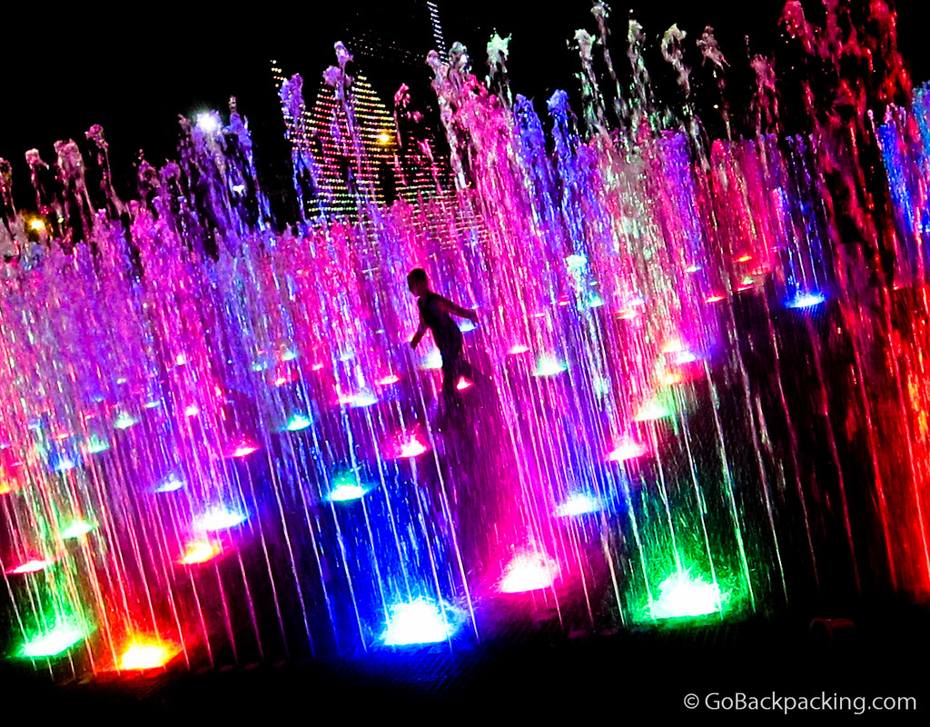 Water fountain maze Water fountain maze