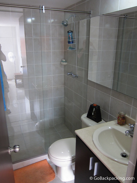 Shared bathroom