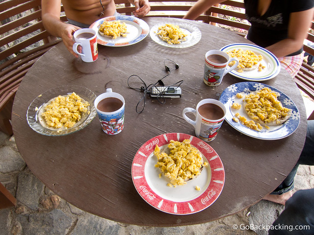 Colombian breakfast Colombian breakfast