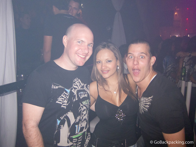 From right: Marcello, Ivon, and I De derecha: Marcello, Ivon y yo