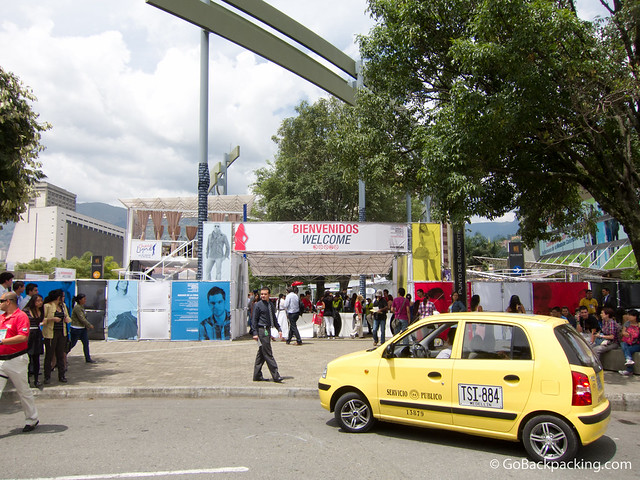 Plaza Mayor Colombiamoda's public exhibitions are held at Plaza Mayor