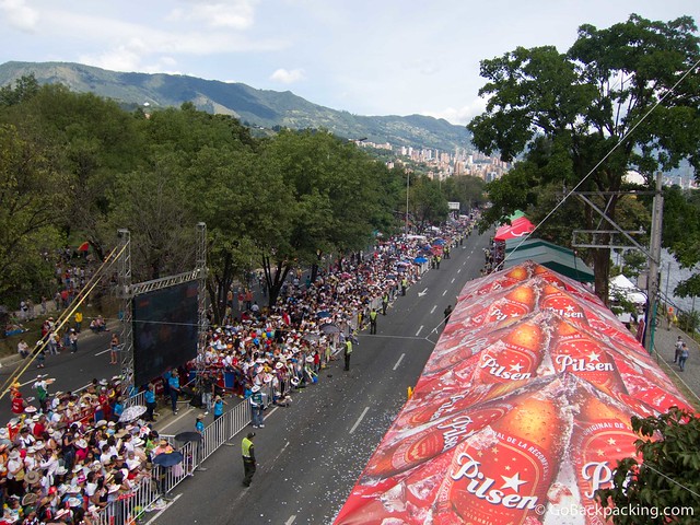 Flower Parade route Flower Parade route