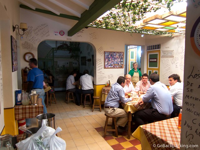 The back dining rooms at Ajiacos y Mondongos The back dining rooms at Ajiacos y Mondongos