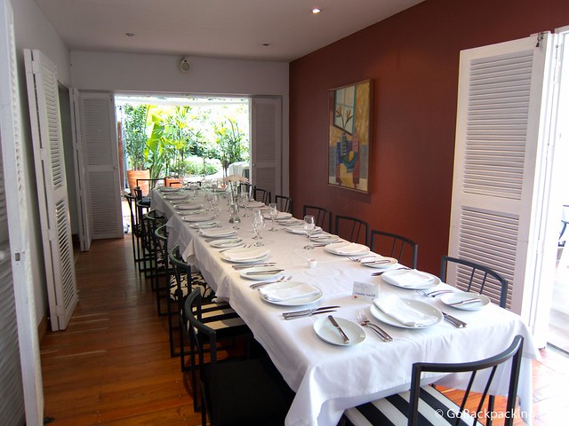 Large reserved table Large reserved table