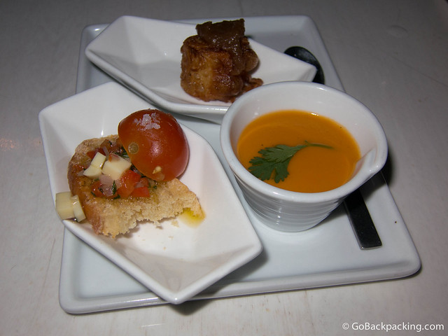Complimentary starter Complimentary starter
