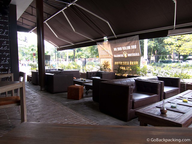 Sidewalk lounge Sidewalk lounge